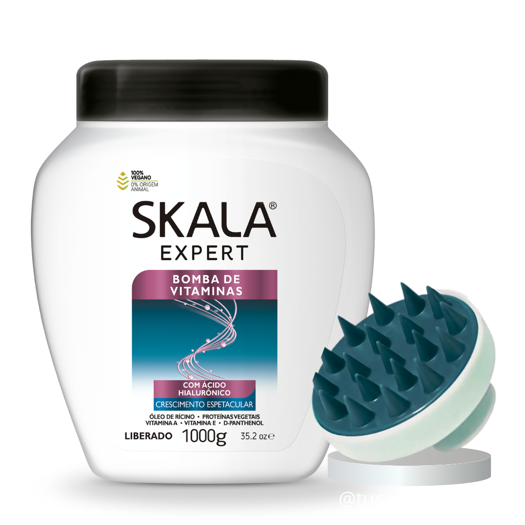 CREMA DE  TRATAMIENTO CAPILAR PARA CRECIMIENTO DEL CABELLO BOMBA DE VITAMINAS SKALA - 1