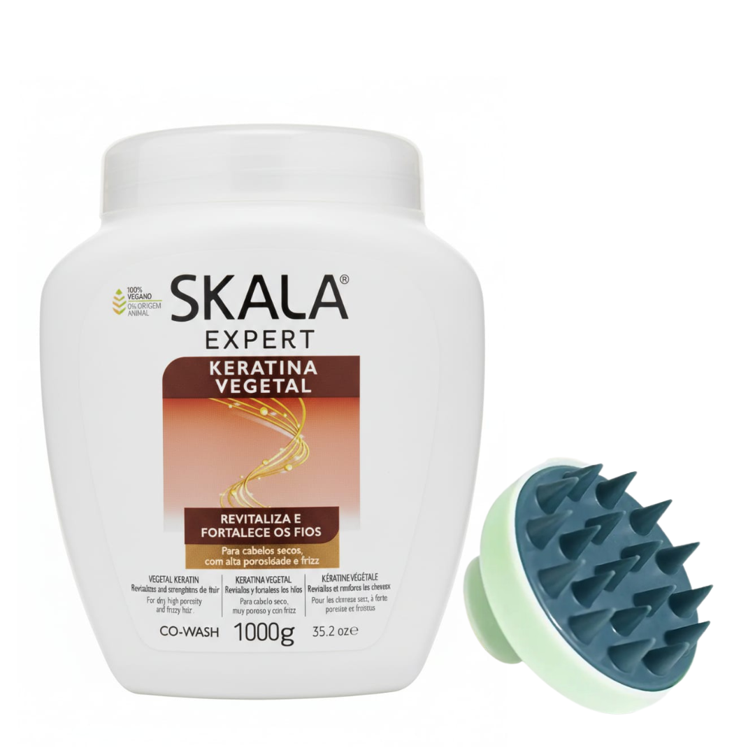 CREMA DE TRATAMIENTO KERATINA VEGETAL PARA CABELLOS DAÑADOS DE UN 1 KG SKALA - 2