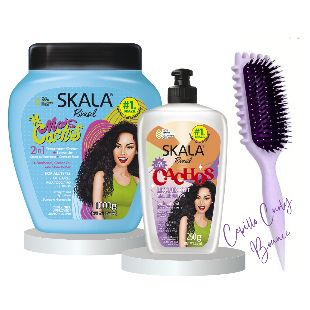 KIT DEFINICIÓN SKALA MAIS CACHOS MAS CEPILLO CURLY - 1