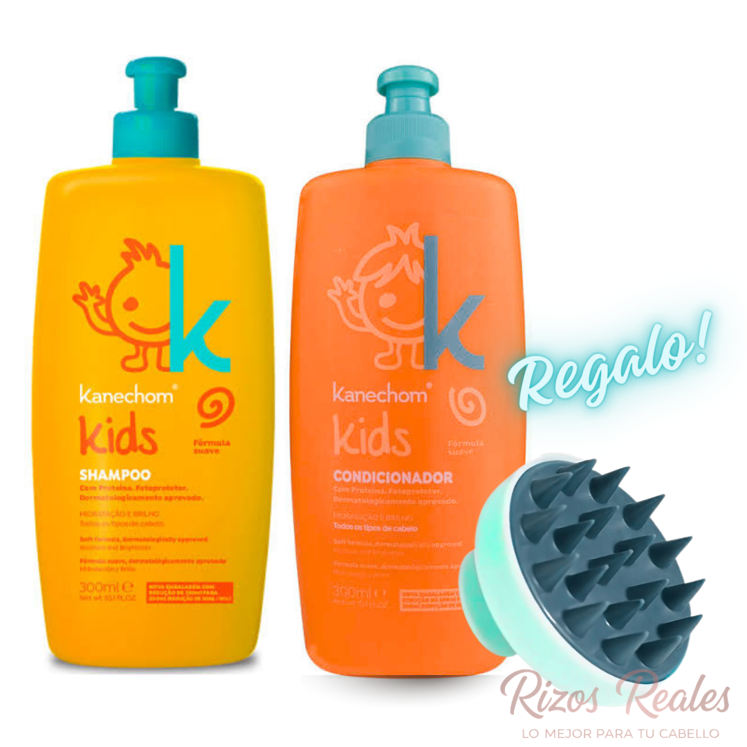 KIT SHAMPOO Y ACONDICIONADOR KANECHOM KIDS - 1