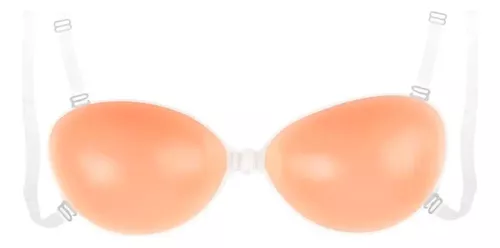 BRASIER SILICONA MUJER NUDE BRA INVISIBLE PUSH UP STRAPLESS+TIRAS - 3
