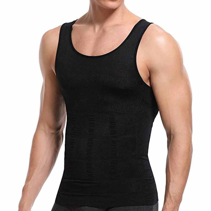 CAMISETA FAJA REDUCTORA CORRECTOR DE POSTURA NATURELL MEN - 1