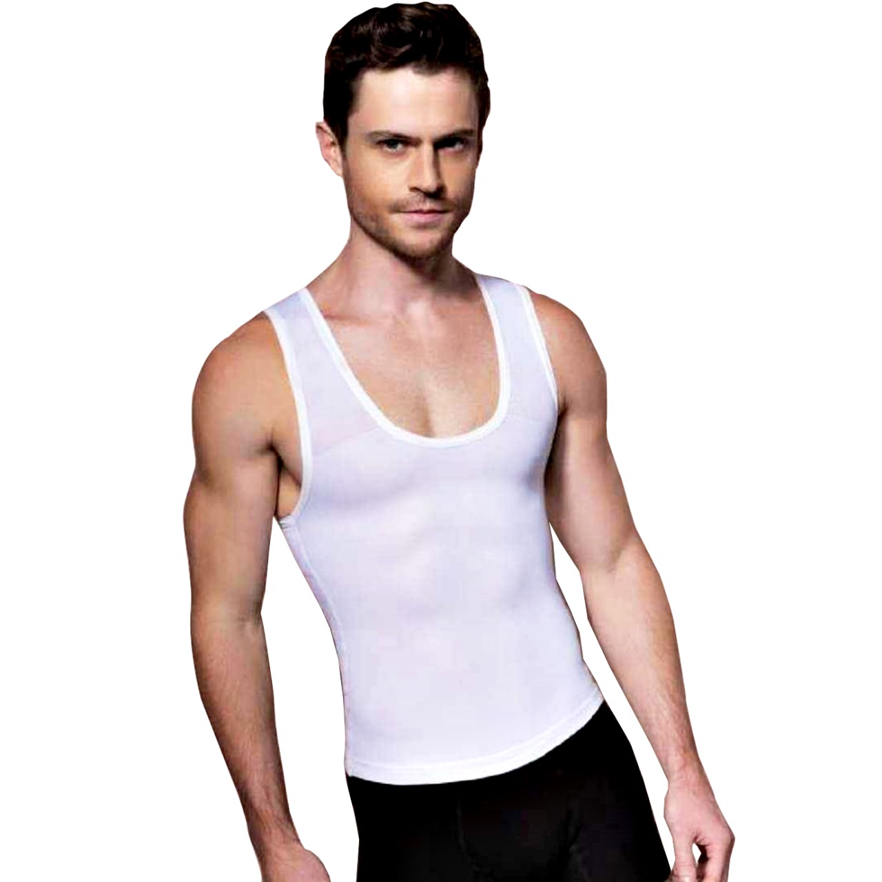 CAMISETA FAJA REDUCTORA CORRECTOR DE POSTURA NATURELL MEN - 3