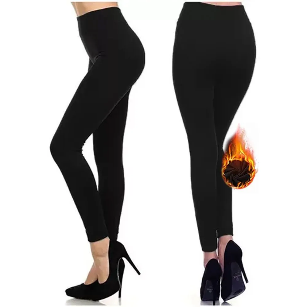 PANTALON LEGIN ABRIGADOR INVIERNO MUJER - 1