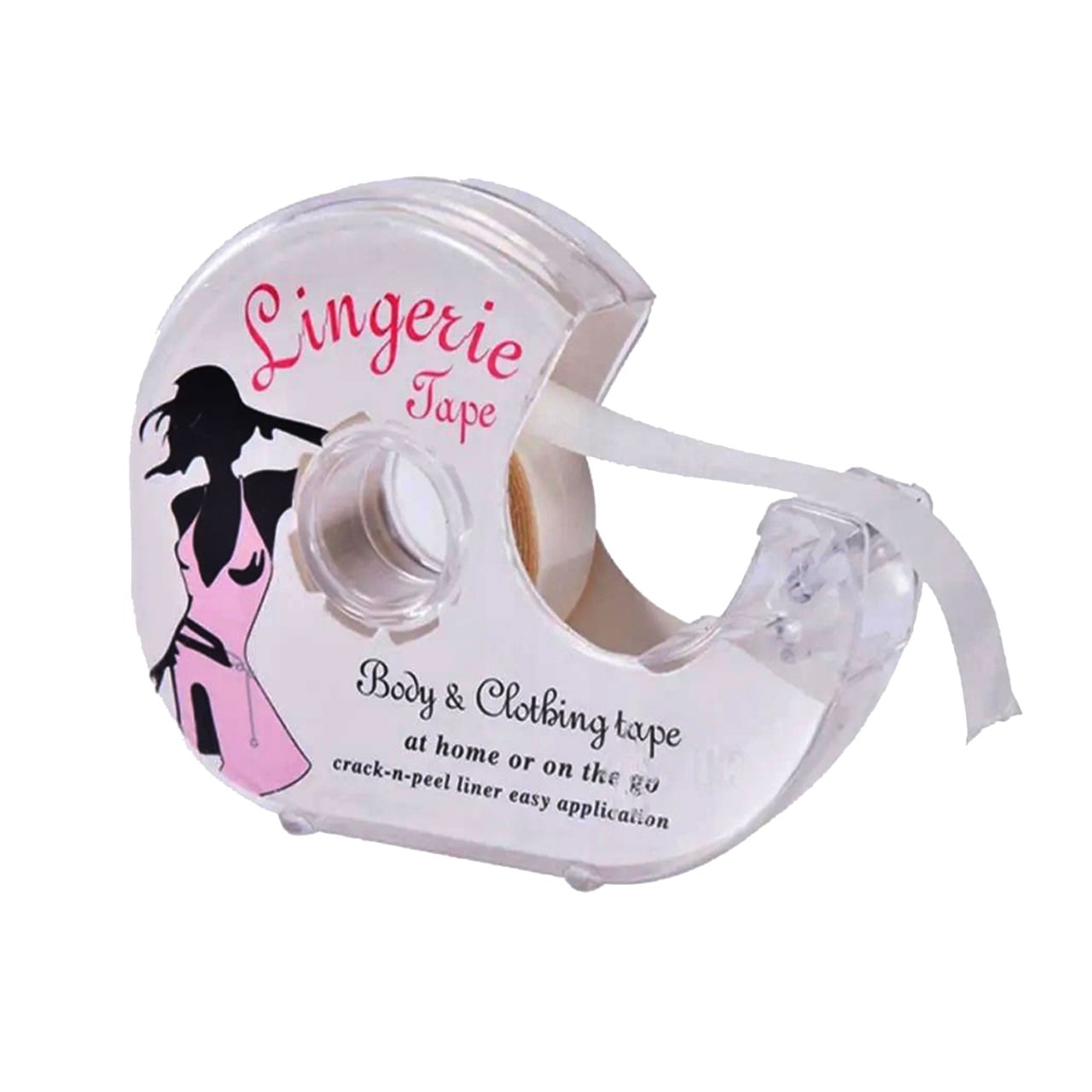 CINTA DOBLE CONTACTO DE VESTIR DE DOBLE RARA PARA ROPA Y CUERPO CON DISPENSADOR LINGERIE TAPE - 3