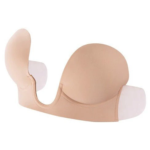 BRASIER BRA PUSH UP ESCOTE PROFUNDO STRAPLE SIN ESPALDA+TIRAS DE SILICONA - 3