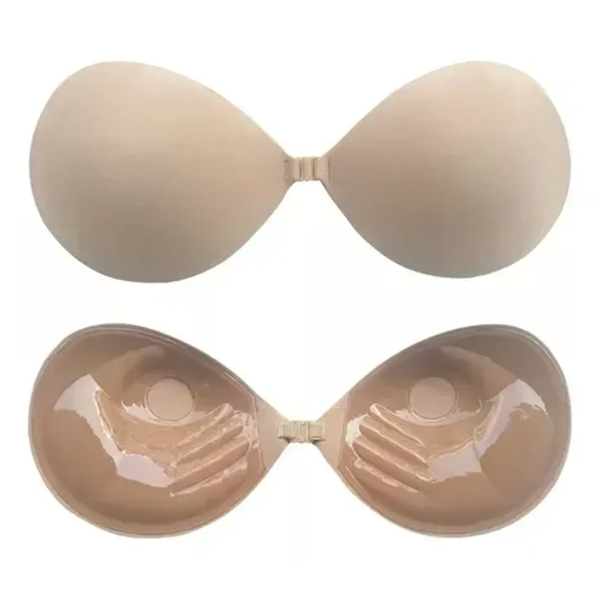 BRA SUJETADOR PUSH UP INVISIBLE FORMA DE MANO CON REALCE ADHESIVO - 4