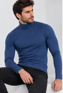 POLO CALENTADOR CUELLO ALTO VARÓN PARA EL FRIO/INTERIOR CAFFARENA - 1