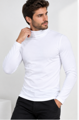 POLO CALENTADOR CUELLO ALTO VARÓN PARA EL FRIO/INTERIOR CAFFARENA - 2