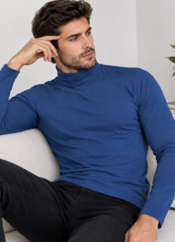 POLO CALENTADOR CUELLO ALTO VARÓN PARA EL FRIO/INTERIOR CAFFARENA - 3