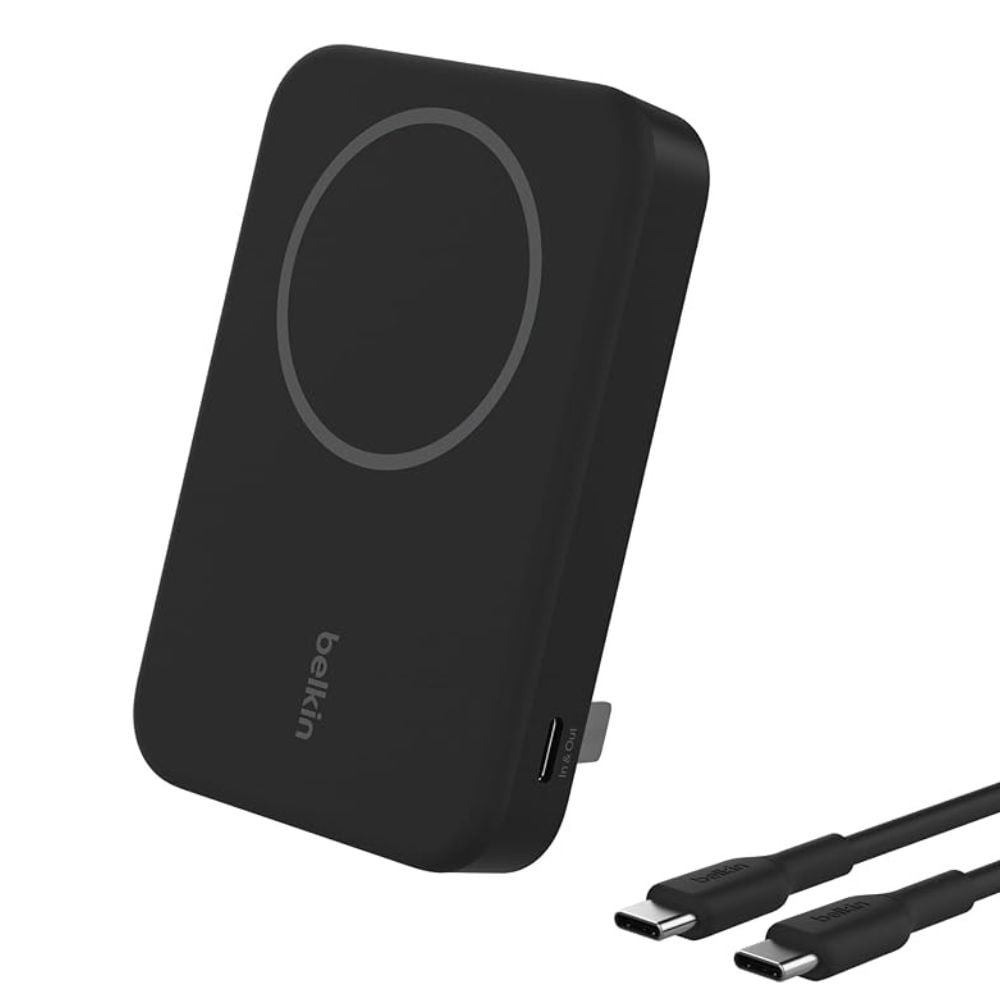 BELKIN BATERÍA EXTERNA MAGNÉTICA MAGSAFE 8000 MAH CON QI2 15W - 2
