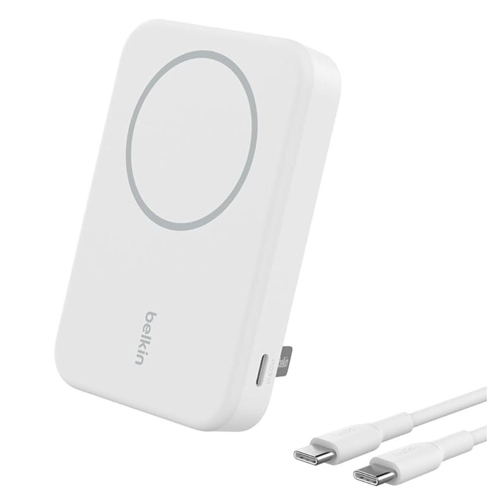 BELKIN BATERÍA EXTERNA MAGNÉTICA MAGSAFE 8000 MAH CON QI2 15W - 6