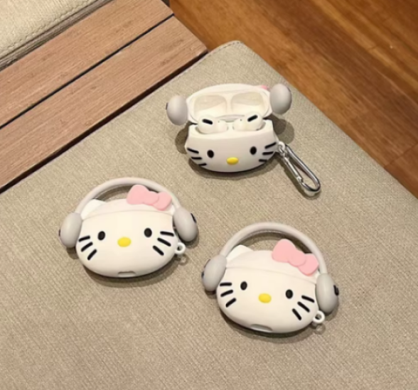 CASE PARA AIRPODS PRO / PRO 2 HELLO KITTY - FUNDA PROTECTORA - 2