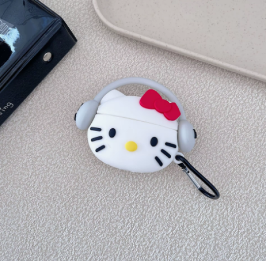 CASE PARA AIRPODS PRO / PRO 2 HELLO KITTY - FUNDA PROTECTORA - 3