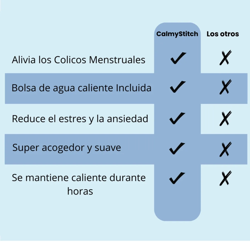 PELUCHE STITCH  + BOLSA AGUA CALIENTE PARA CÓLICOS AZUL - 6