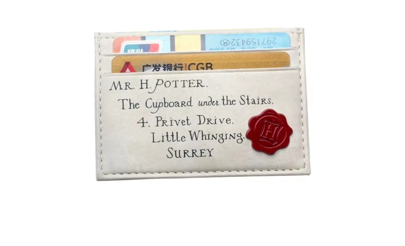 TARJETERO MINIMALISTA HARRY POTTER FANS - 4