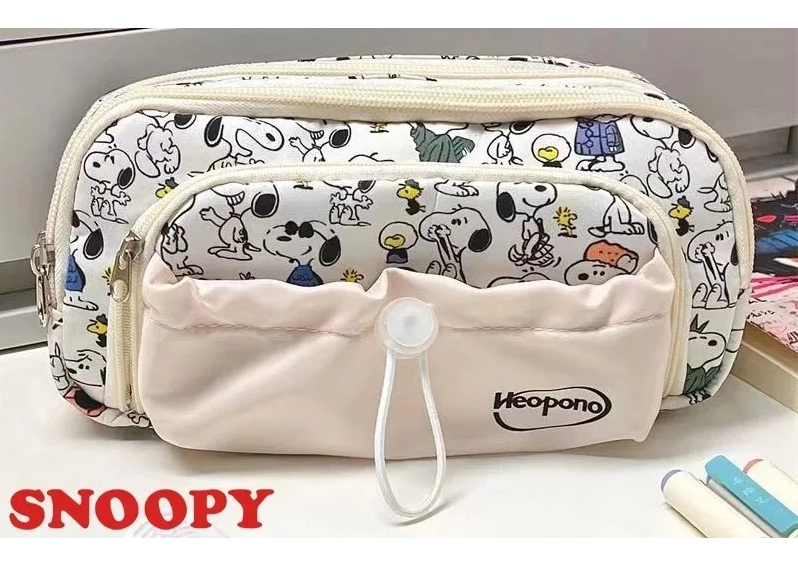 CARTUCHERA NECESER SNOOPY MOODS - MULTIUSO - 1