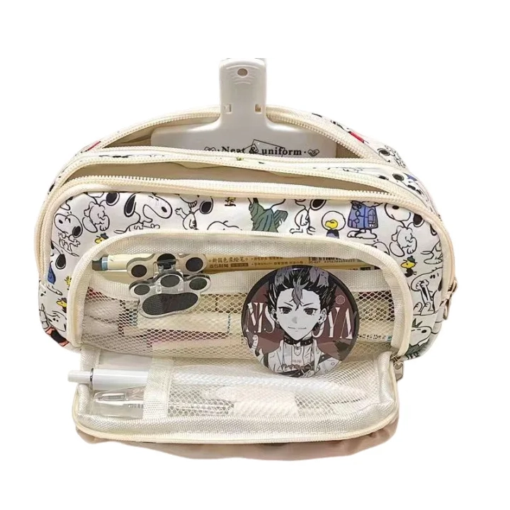 CARTUCHERA NECESER SNOOPY MOODS - MULTIUSO - 4