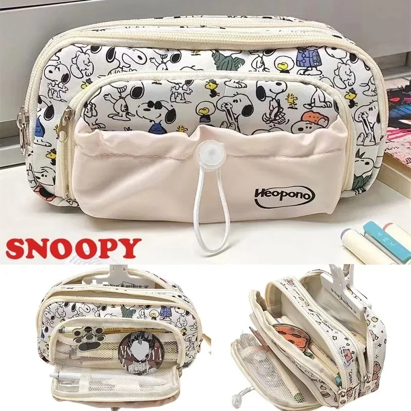 CARTUCHERA NECESER SNOOPY MOODS - MULTIUSO - 5