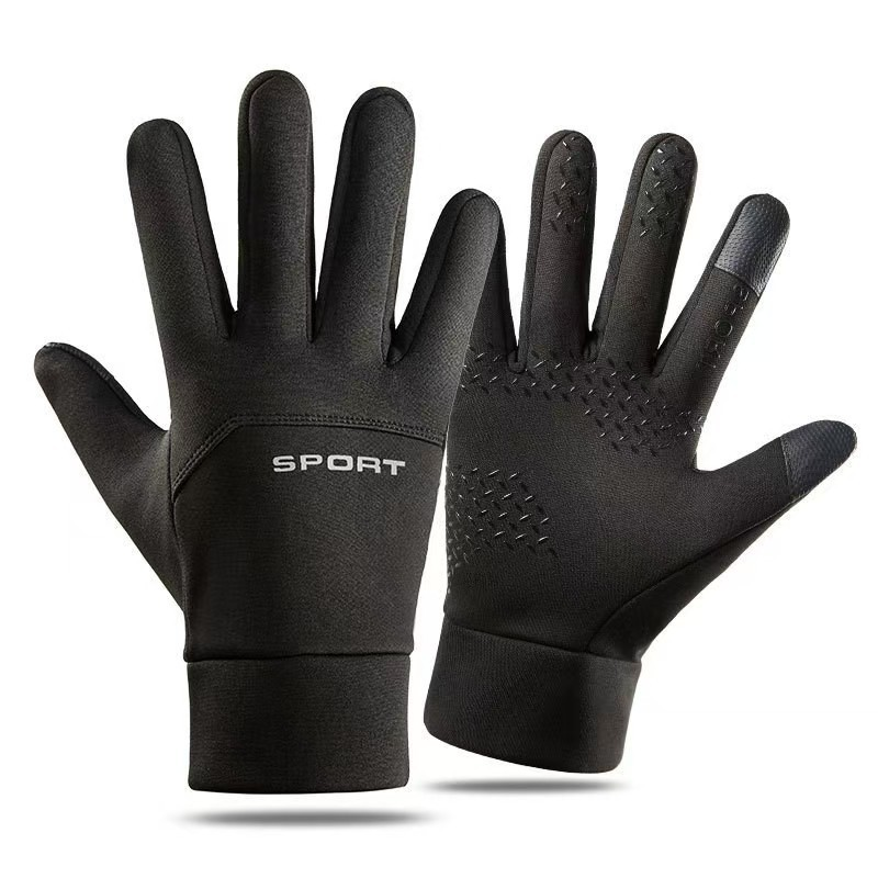 GUANTES TÉRMICOS IMPERMEABLES TÁCTILES PARA MOTO, BICICLETA Y ESQUÍ - ANTIDESLIZANTES - 1