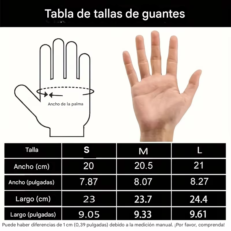 GUANTES TÉRMICOS IMPERMEABLES TÁCTILES PARA MOTO, BICICLETA Y ESQUÍ - ANTIDESLIZANTES - 2
