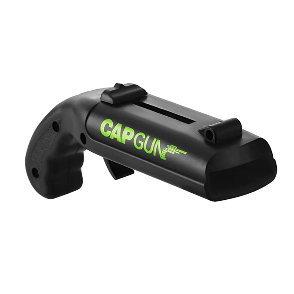 CAP GUN - DESTAPADOR DE BOTELLAS TIPO PISTOLA LANZA CHAPITAS - 1