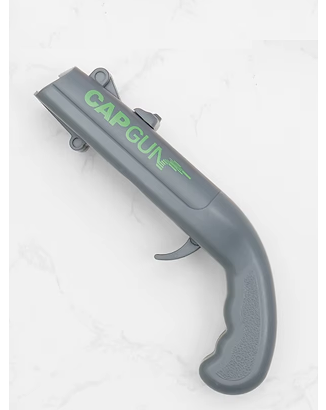 CAP GUN - DESTAPADOR DE BOTELLAS TIPO PISTOLA LANZA CHAPITAS - 5