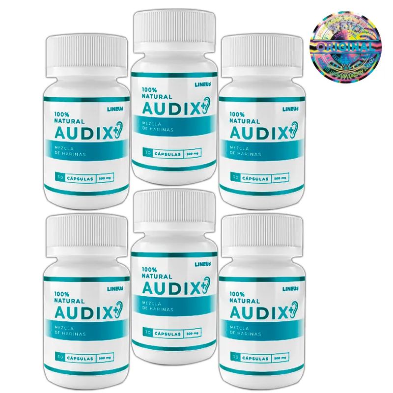 AUDIX SUPLEMENTO NUTRICIONAL 6 FRASCOS - 1