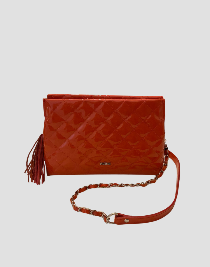 PRÜNE CARTERA CLAIRE EN CUERO GRANEADO - 2