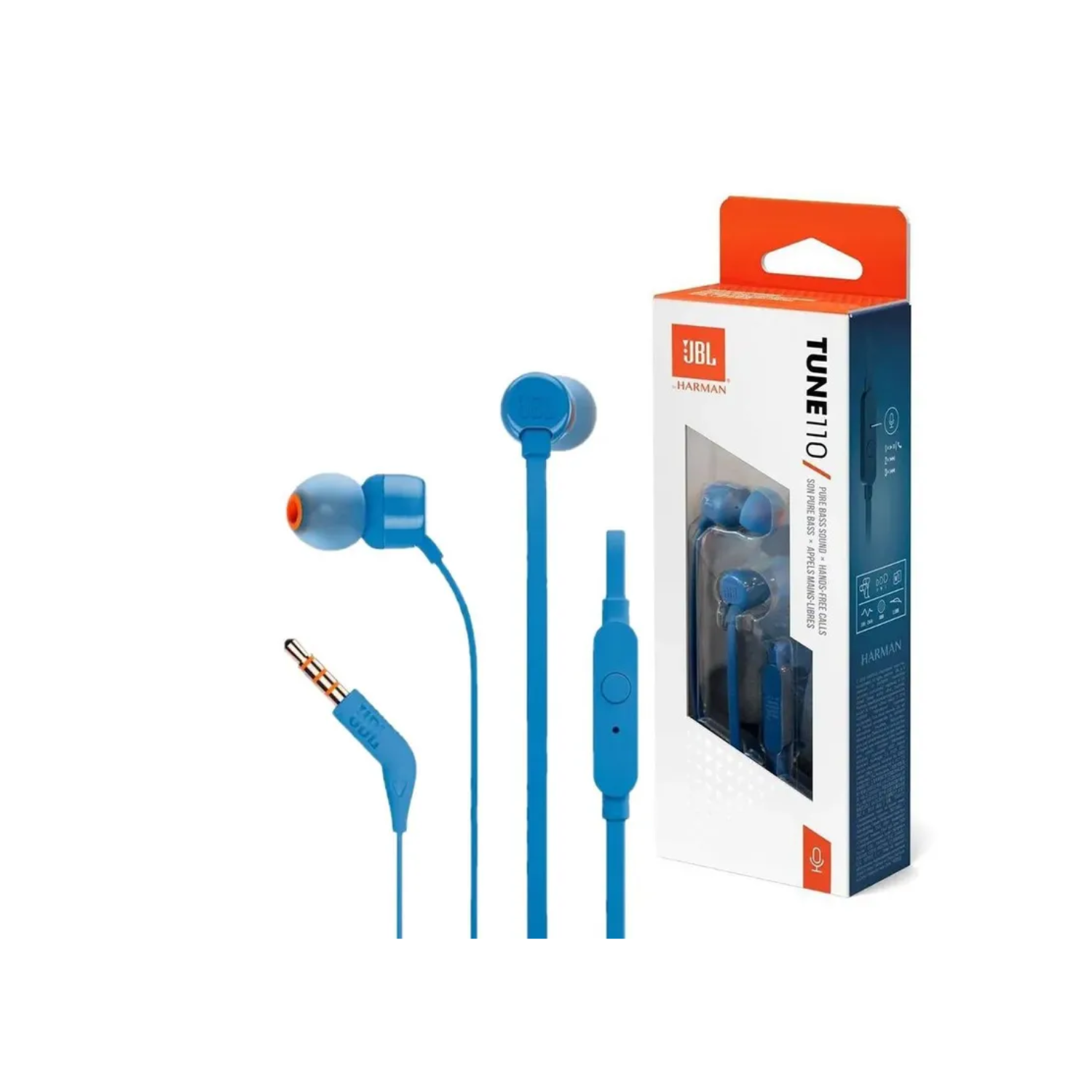 AUDÍFONOS JBL TUNE 110 3.5 MM - 1