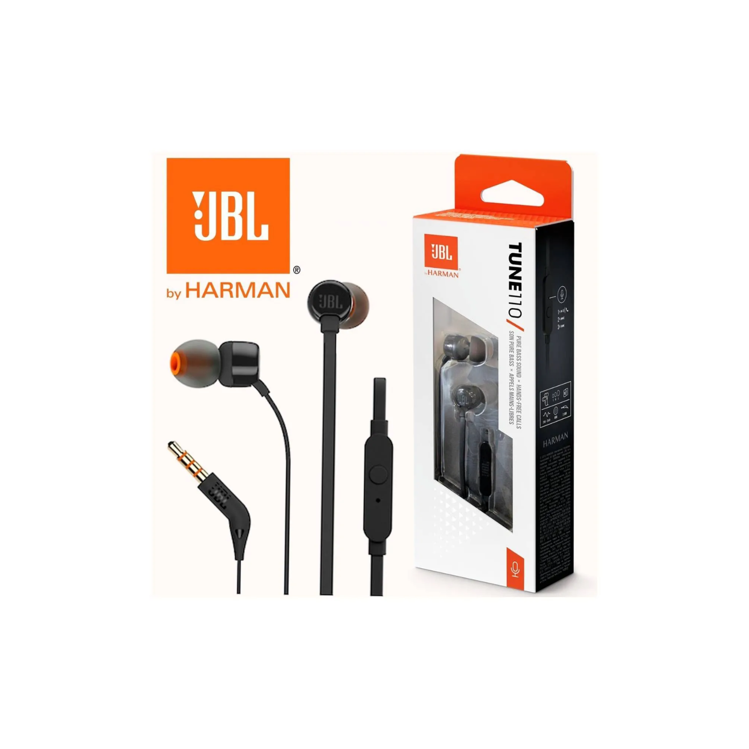 AUDÍFONOS JBL TUNE 110 3.5 MM - 1
