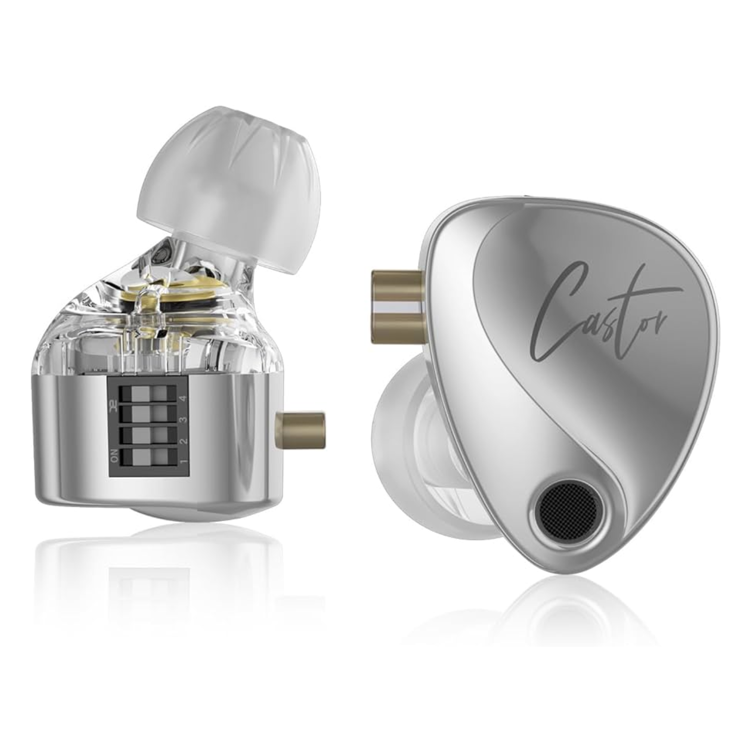 AUDÍFONOS IN-EAR KZ-CASTOR HARMAN HIFI SIN MICRÓFONO - 2