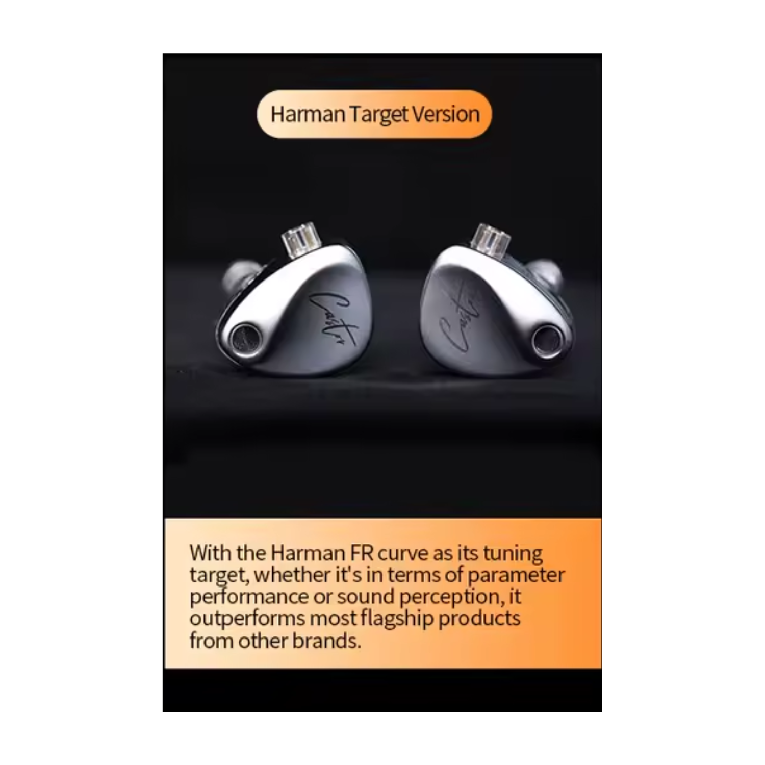 AUDÍFONOS IN-EAR KZ-CASTOR HARMAN HIFI SIN MICRÓFONO - 4