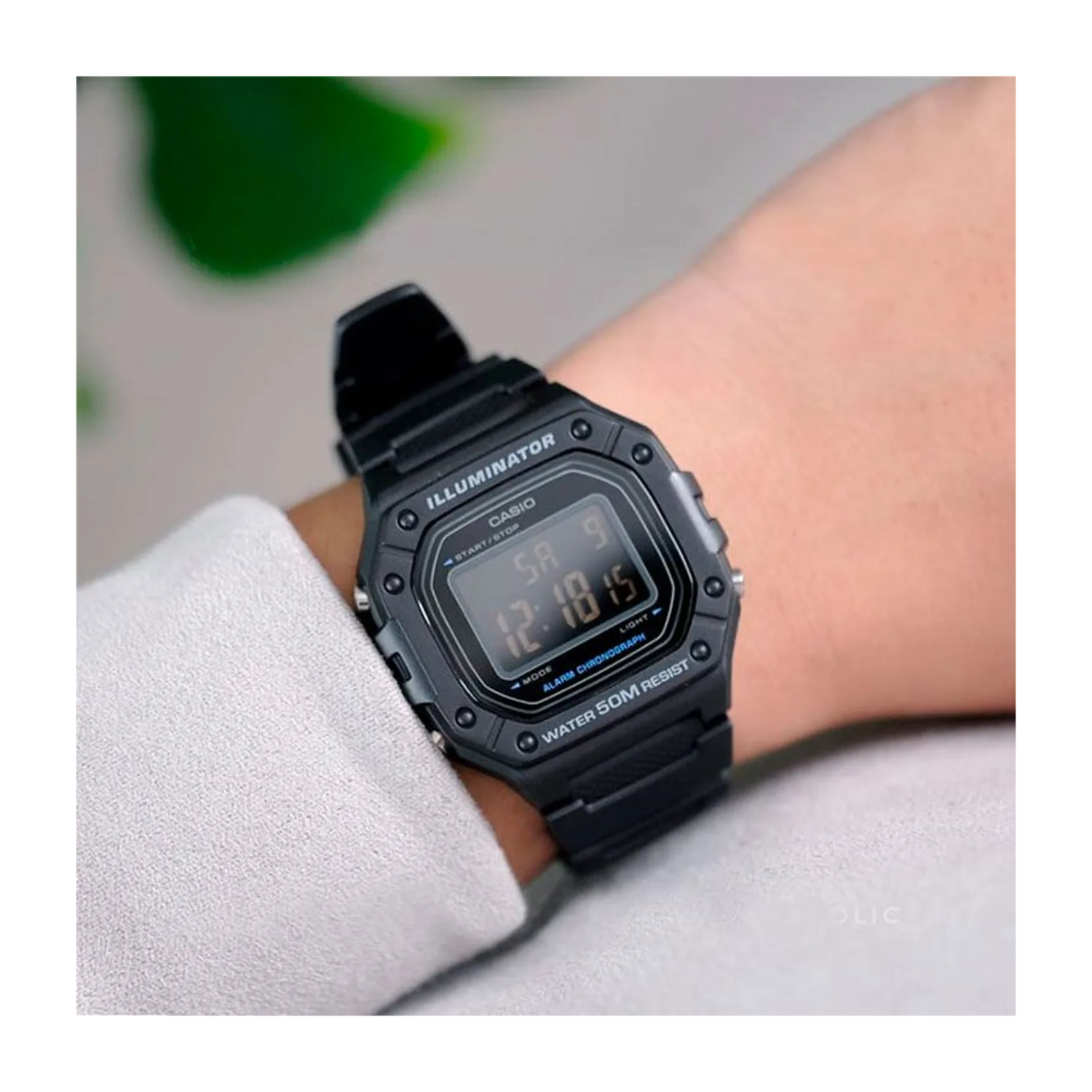 RELOJ CASIO W-218H-1BV HOMBRE - 3