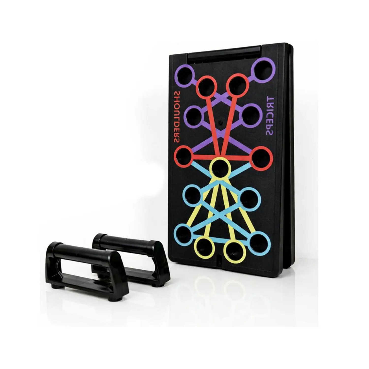 TABLERO DE FLEXIONES PLEGABLE PUSH UP MULTIFUNCIONAL - 2