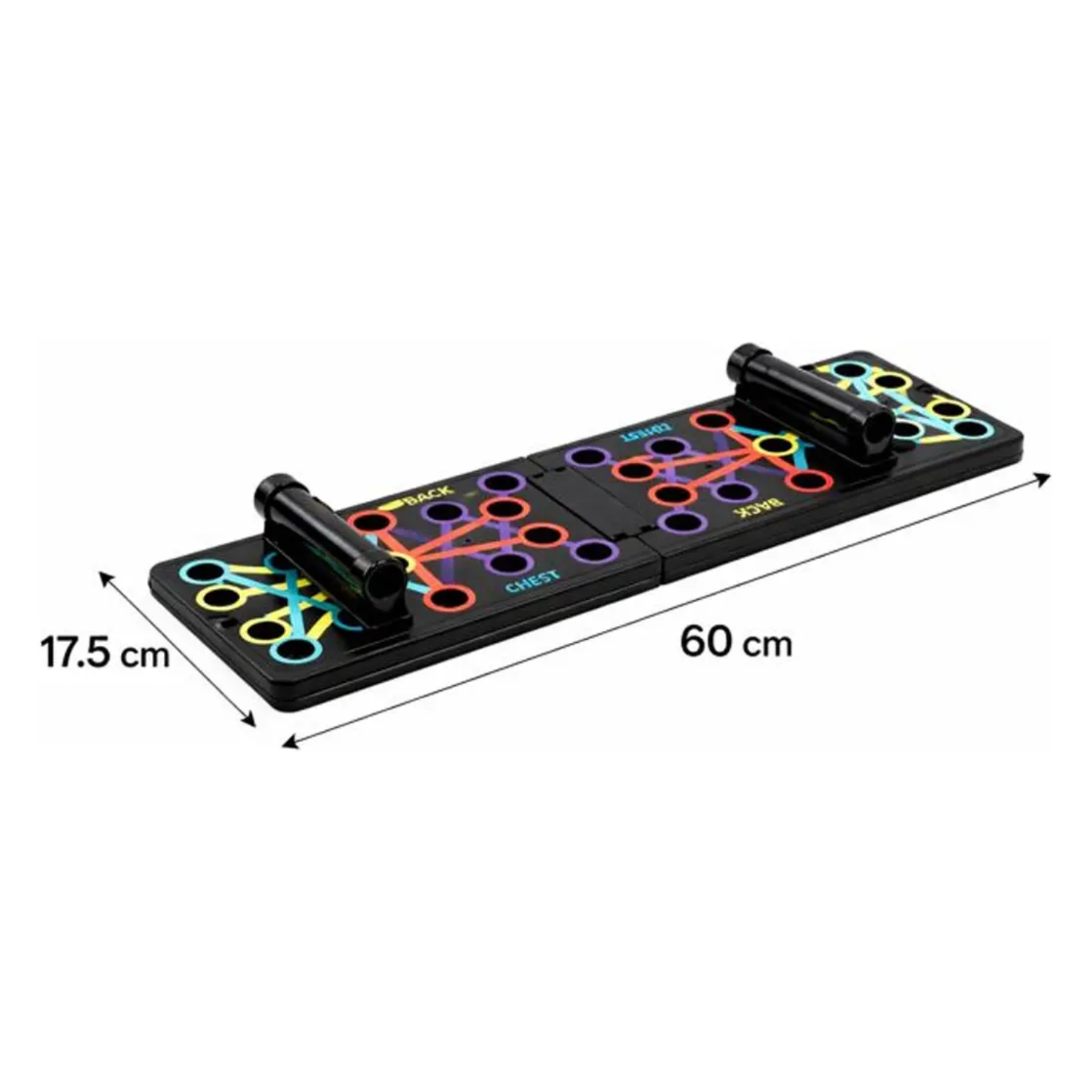 TABLERO DE FLEXIONES PLEGABLE PUSH UP MULTIFUNCIONAL - 3