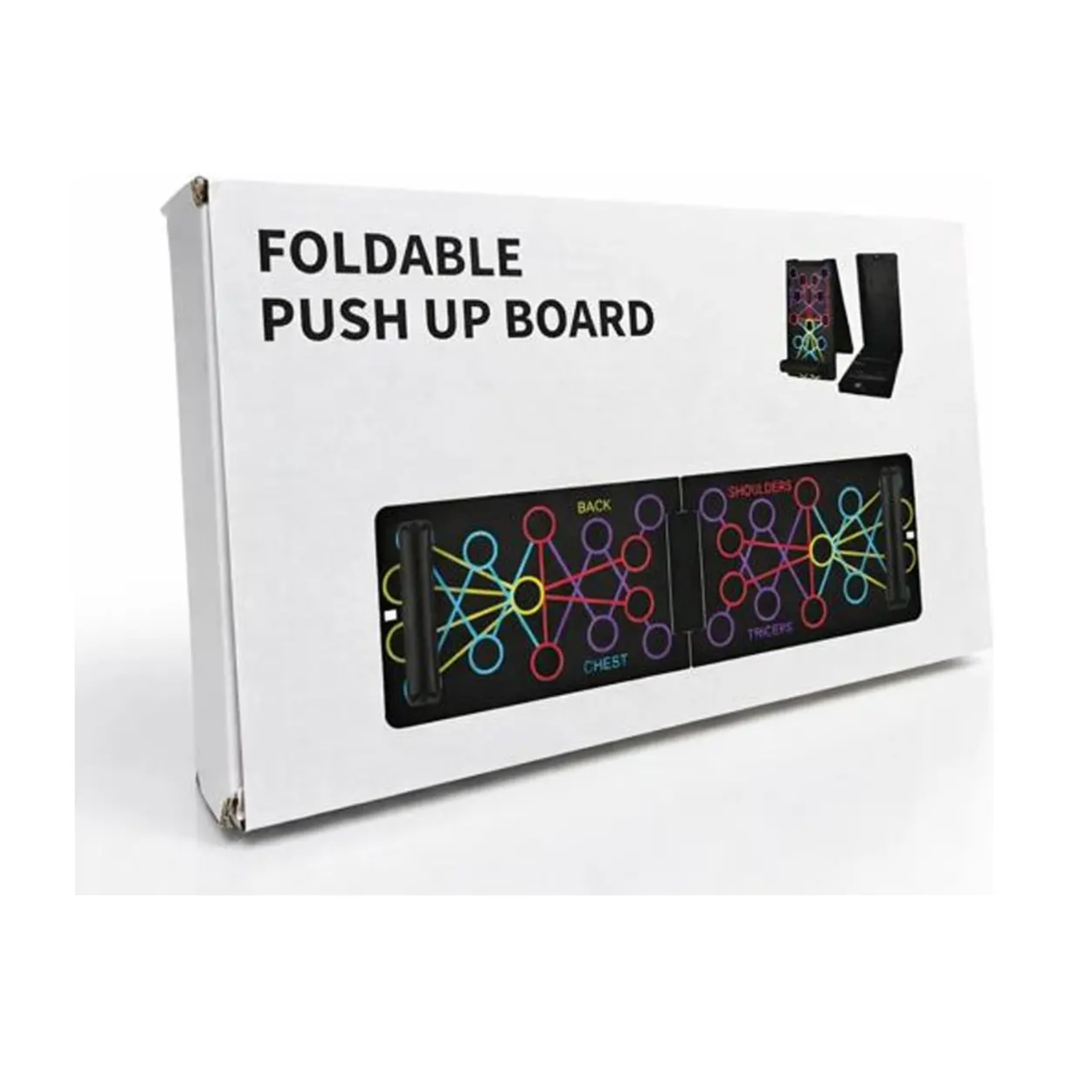 TABLERO DE FLEXIONES PLEGABLE PUSH UP MULTIFUNCIONAL - 4