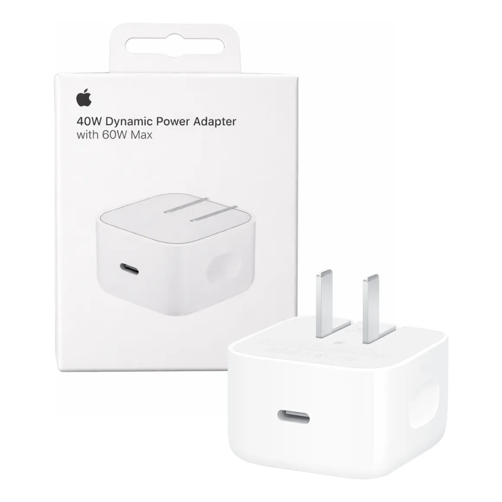 CUBO CARGADOR IPHONE  TIPO C DE 40W APPLE - 1