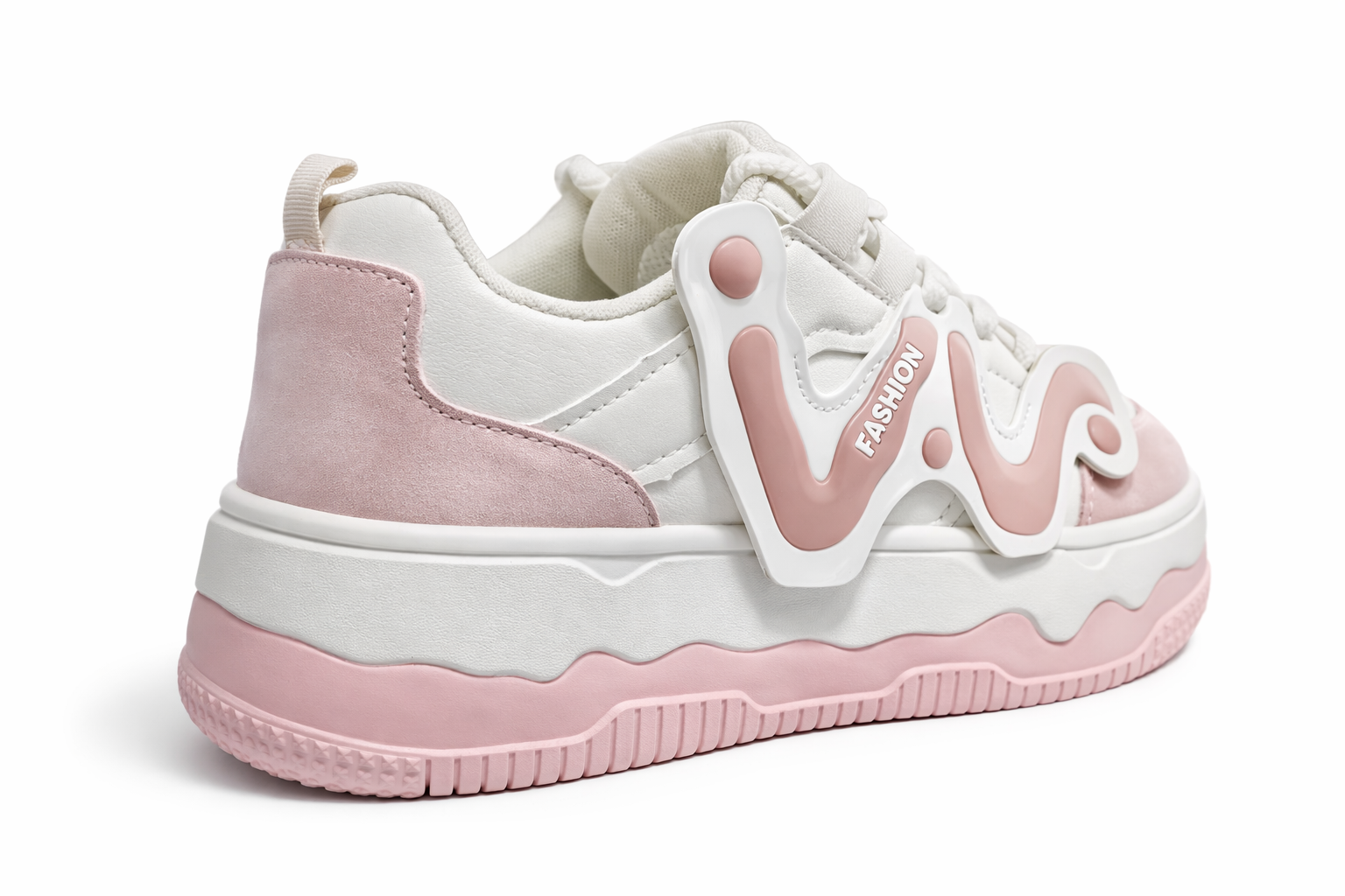 ZAPATILLAS MUJER PIC RUNNER ROSADO BEBÉ URBANA - 3