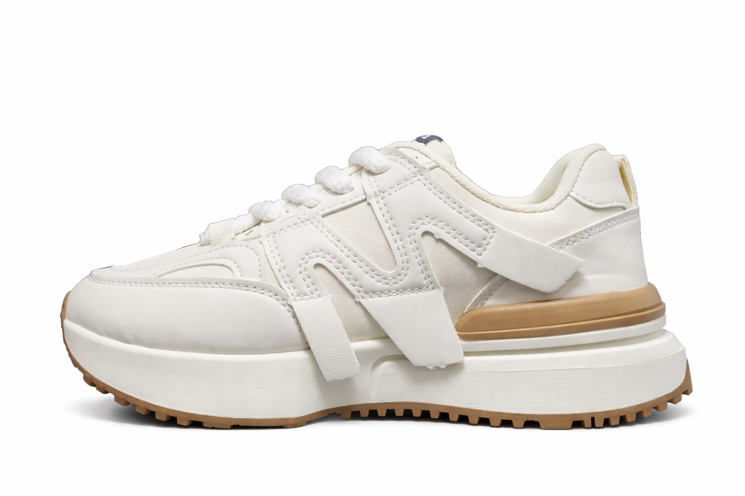 ZAPATILLAS MUJER PIC RUNNER URBANAS BEIGE - 2