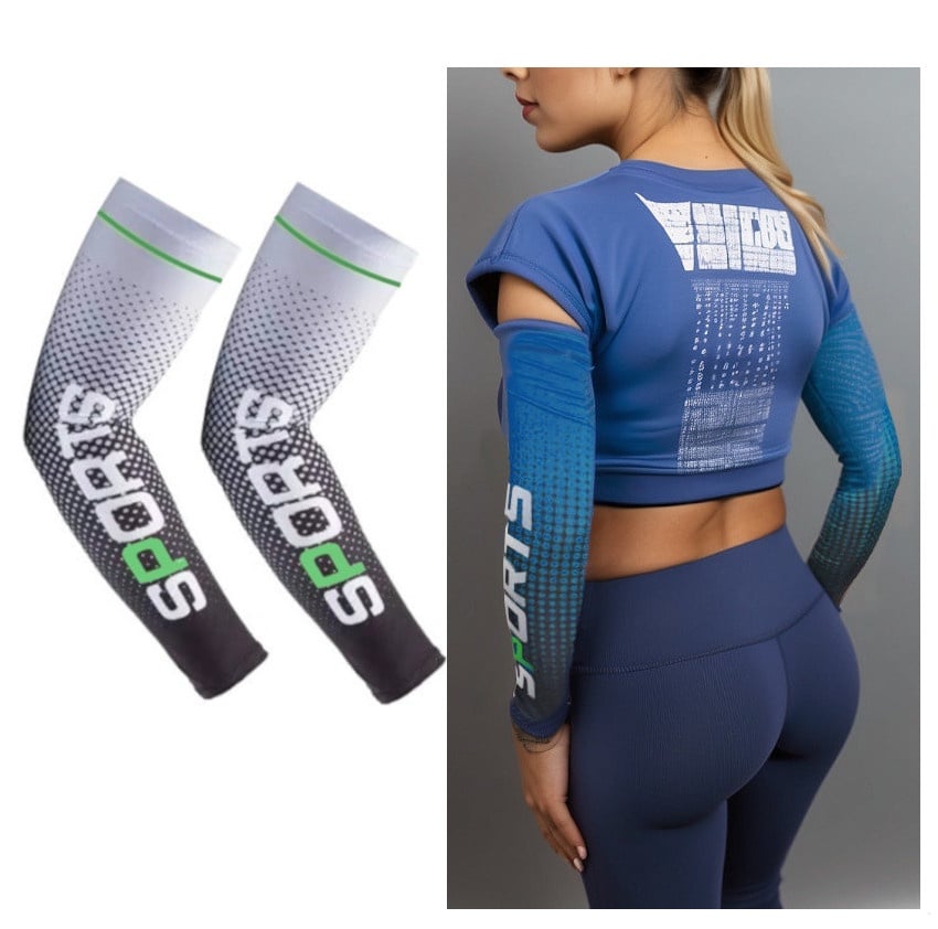 MANGA DEPORTIVA BRAZO MUJER UV MOTO CICLISMO BASKET VOLEY - 1