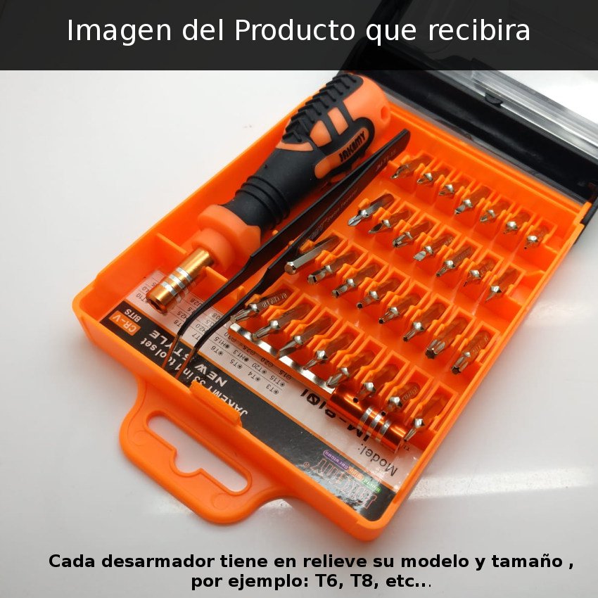 33 IN1 DESARMADORES PRECISION CELL TORX PHILLIPS MACBOOK IPHONE + CASE - 2