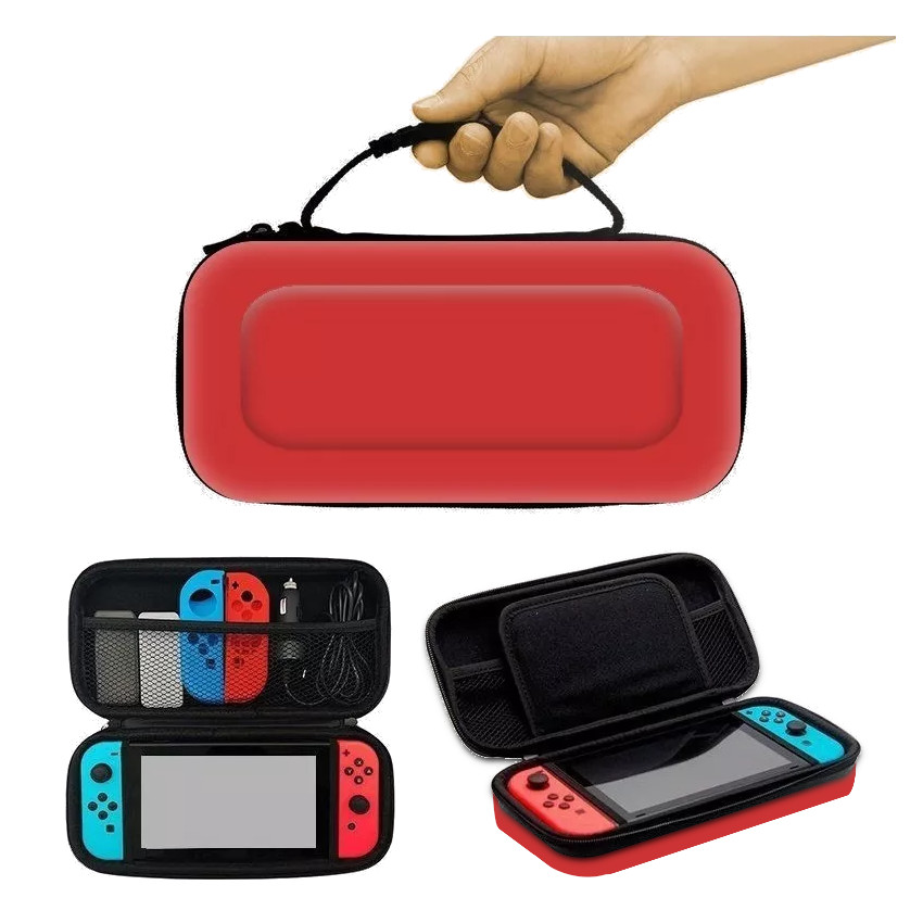 CASE VIAJERO TRANSPORTADOR PARA NINTENDO SWITCH LITE + CRISTAL TEMPLADO - 2