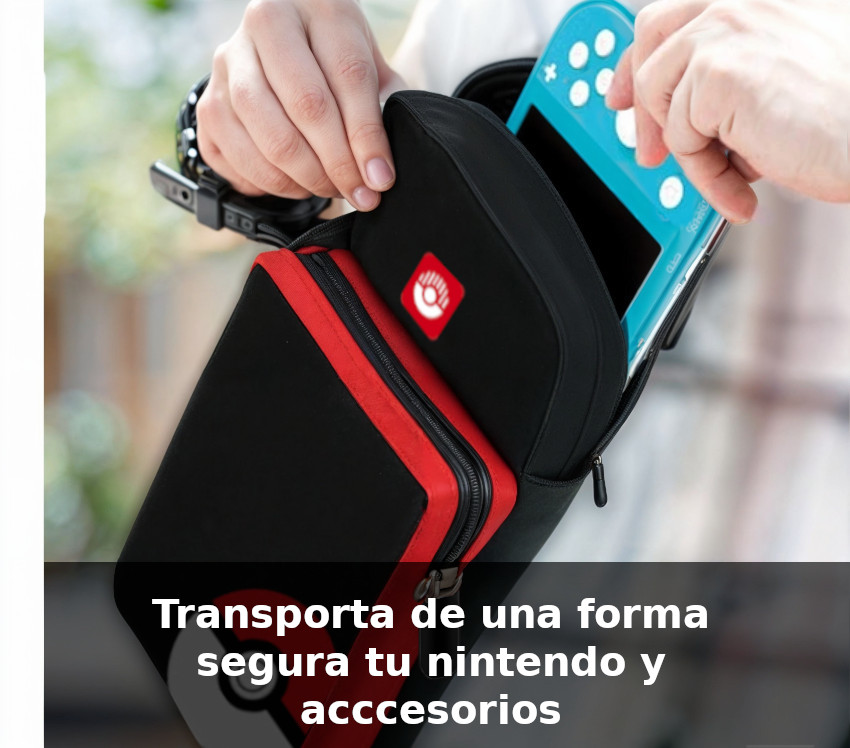 MOCHILA CASE TRANSPORTADOR PARA NINTENDO SWITCH OLED LITE - 2