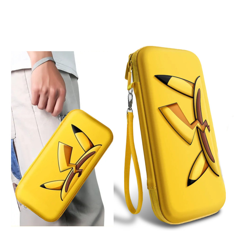 CASE VIAJERO PORTÁTIL PARA NINTENDO SWITCH OLED LITE PORTA ACCESORIOS - 1