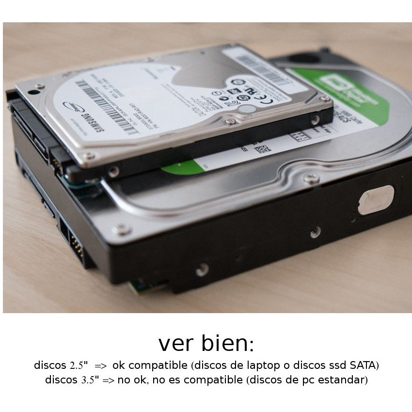 CABLE ADAPTADOR LECTOR DISCO DURO A USB C THUNDERBOLT 3 4 - 4