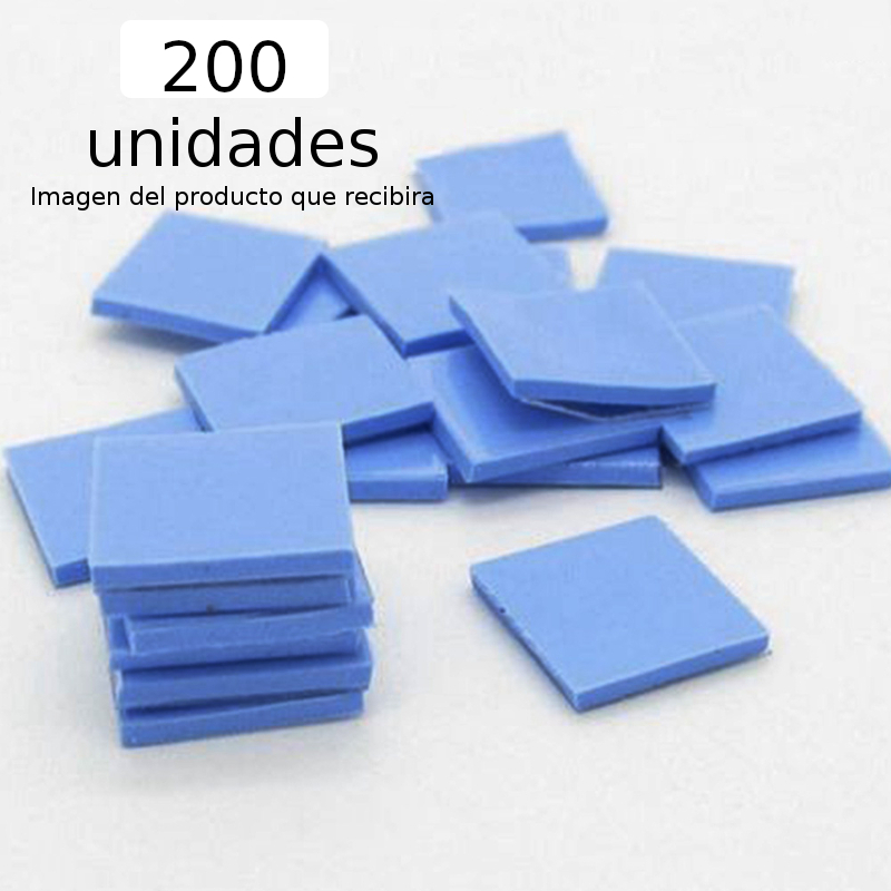 DISIPADOR CALOR TÉRMICO THERMAL PAD 200 UNIDADES CHIPS GPU SSD ARDUINO - 6