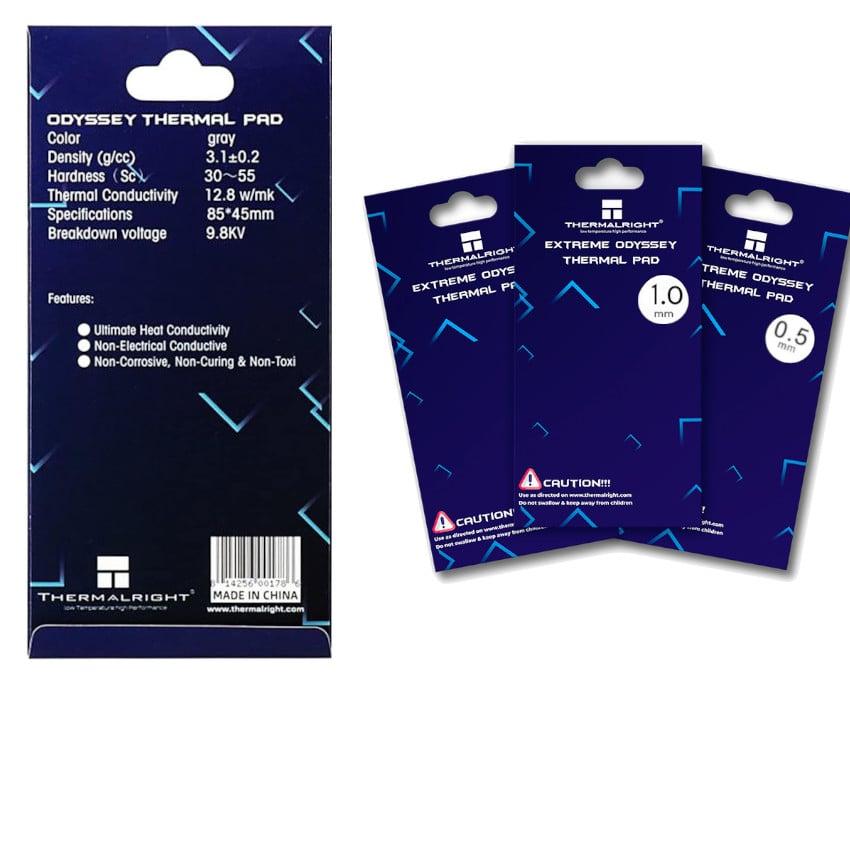 DISIPADOR CALOR TÉRMICO THERMAL PAD ODYSSEY 2MM 12,8 W/MK - 2