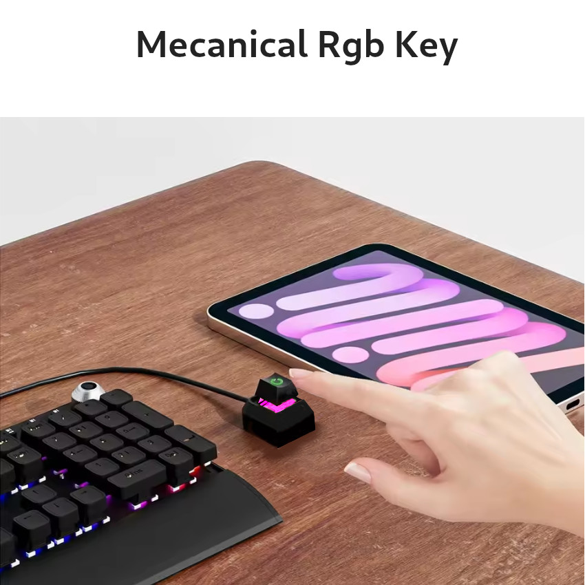 BOTÓN POWER EXTENSOR ENCENDIDO MECÁNICO RGB PC GAMER 2METROS - 2