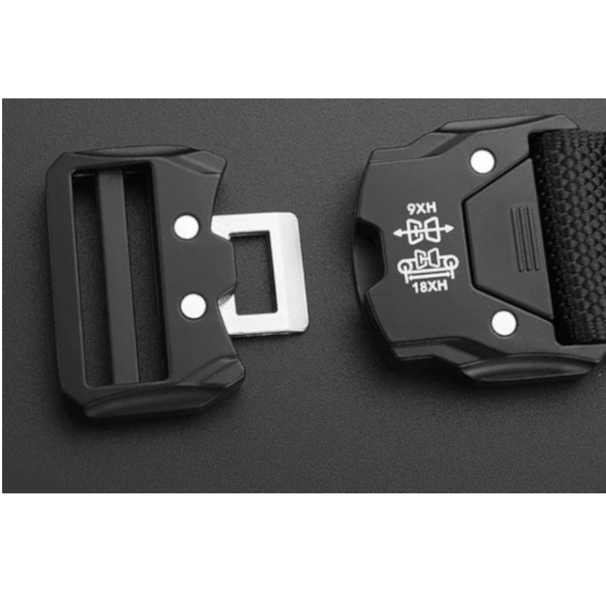 PACK 2 CORREAS TÁCTICA AJUSTABLE DE LIBERACIÓN RÁPIDA MULTIPROPOSITO PARA HOMBRE - 6